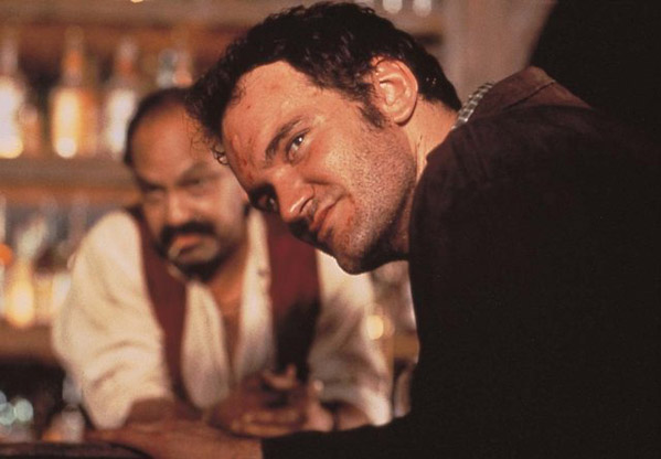 (Pictured: Quentin Tarantino is pictured in a...